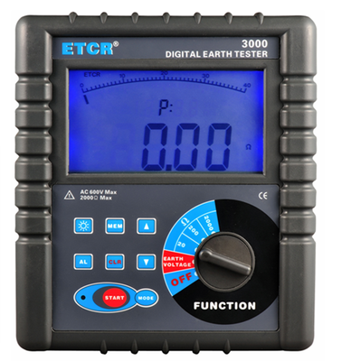 ETCR3000數(shù)字式接地電阻測試儀 高精度安全檢測之選